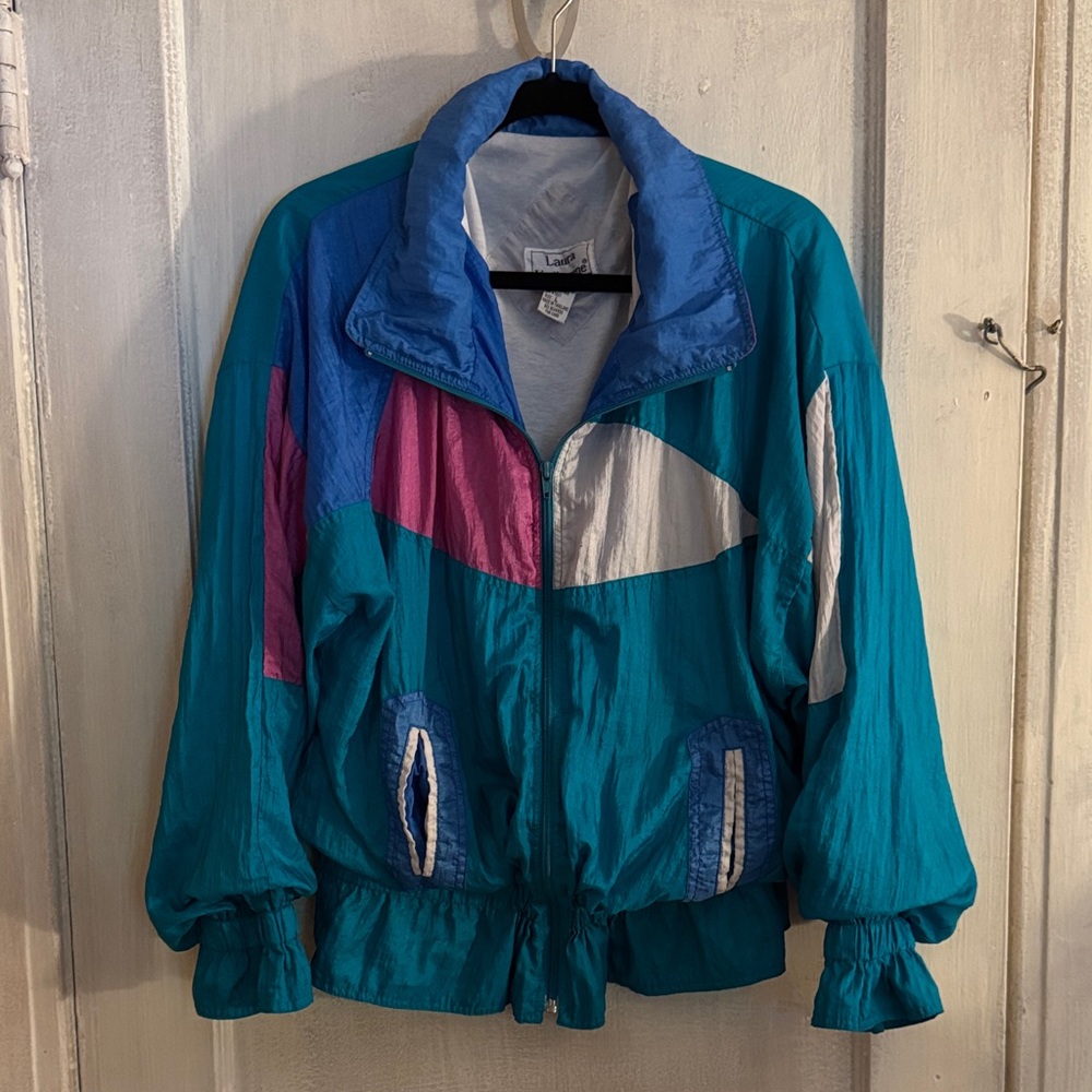 Vintage Women's Windbreaker Jacket